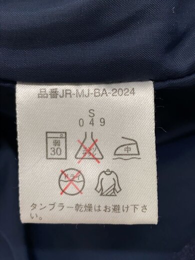 商品画像：フリースジャケット/S/ポリエステル/NVY/jr-mj-ba-2024 4