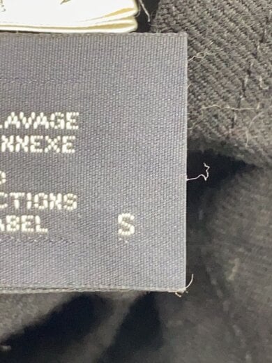 商品画像：ラップスカート/S/ウール/BLK/LK-S01-140 5