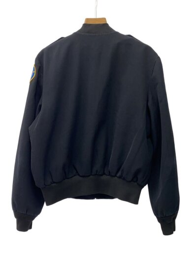 商品画像：ミリタリージャケット/--/ポリエステル/BLK/無地 2