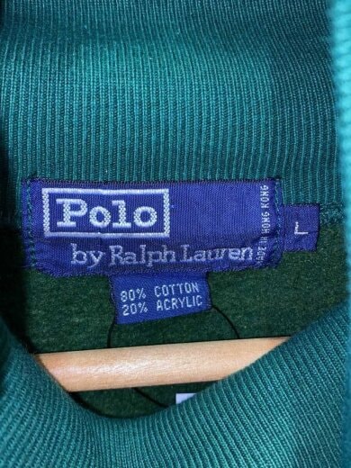 商品画像：スウェット/L/コットン/GRN/無地 3