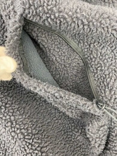 商品画像：パーカー/XS/ポリエステル/GRY/無地/ES2226 7