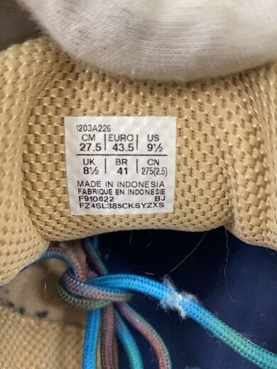 商品画像：ローカットスニーカー/27.5cm/BEG/1203A226 5