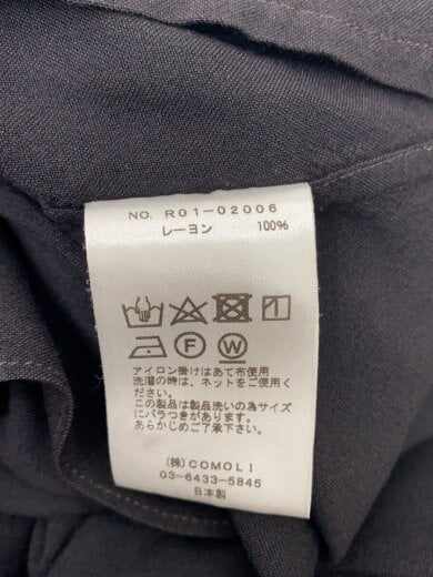商品画像：長袖シャツ/1/レーヨン/BLK/R01-02006 4
