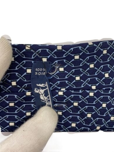 商品画像：ネクタイ/シルク/NVY/総柄/メンズ// 3