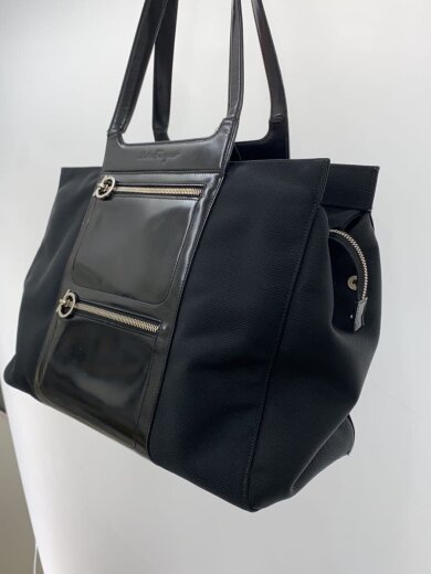 商品画像：トートバッグ/--/BLK/無地/dh-21// 2