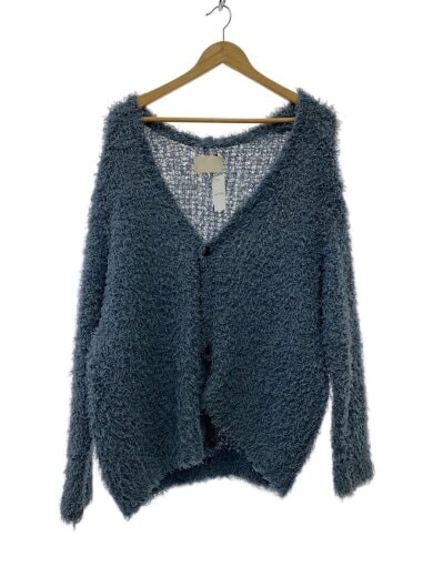 商品画像：カーディガン(厚手)/2/コットン/BLU/無地/YK22SS0355S// 1