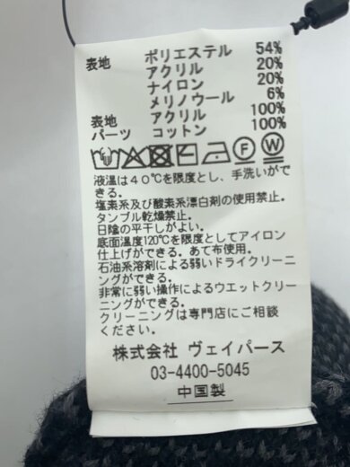 商品画像：ヘッドウェア/--/BLK/総柄/メンズ 6