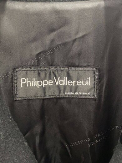 商品画像：PHILIPPE VALLEREUIL/コート/--/ウール/BLK/無地// 3