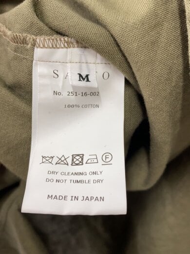 商品画像：長袖シャツ/M/コットン/KHK/251-16-002 4