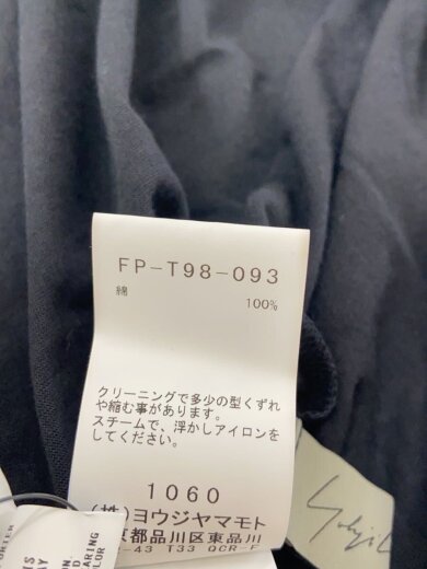 商品画像：Tシャツ/2/コットン/BLK/FP-T98-093 5