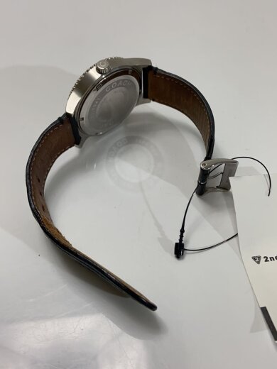 商品画像：クォーツ腕時計/アナログ/レザー/BLK/BLK/ca.70.2.14.0711 4