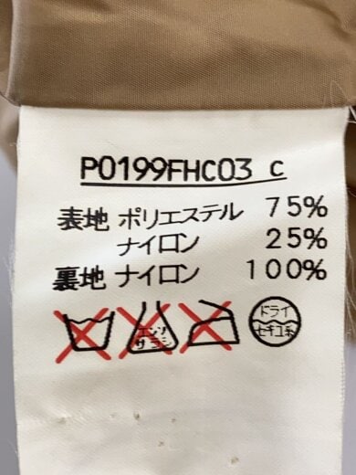 商品画像：ダウンジャケット/--/ポリエステル/BEG/無地/P0199FHC03 4