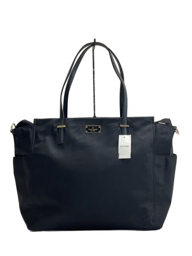 画像：kate spade new yorkトートバッグ/ナイロン/BLK/無地1