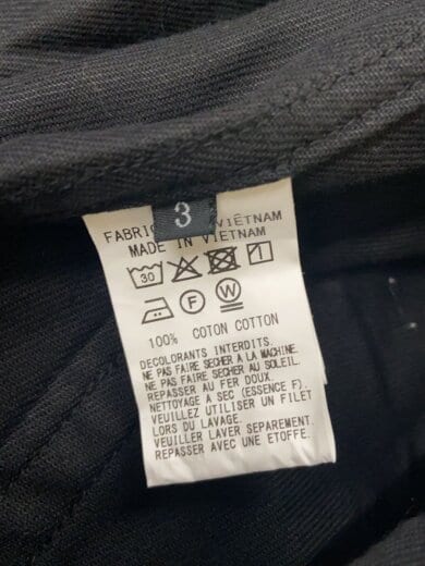 商品画像：コート/3/コットン/BLK/無地/UT-C01-011 4