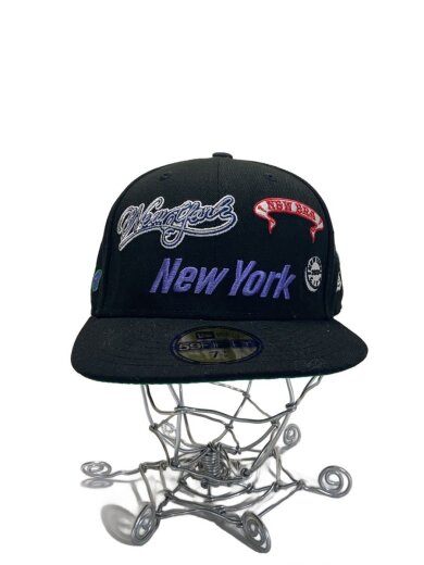 画像：NEW ERAキャップ/7 1/8/BLK/メンズ1