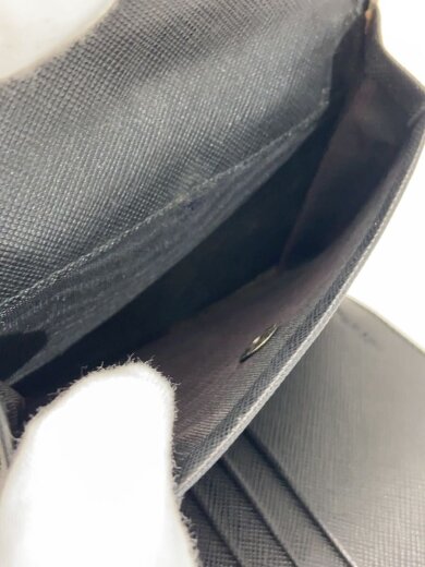 商品画像：3つ折り財布/ナイロン/BLK/無地/レディース/M170 5