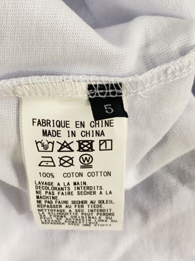 商品画像：長袖Tシャツ/5/コットン/WHT/gl-t90-081// 4