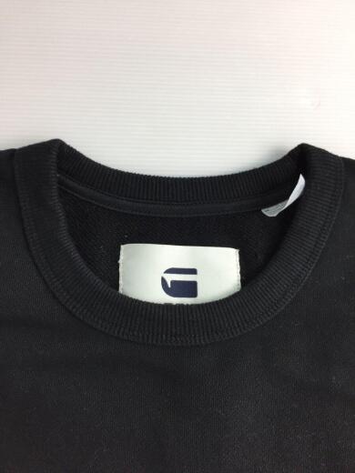 画像：G-STAR RAWFerru r sw l/s/ログプリントスウェット/M/ブラック/黒/D11879-A611-9907