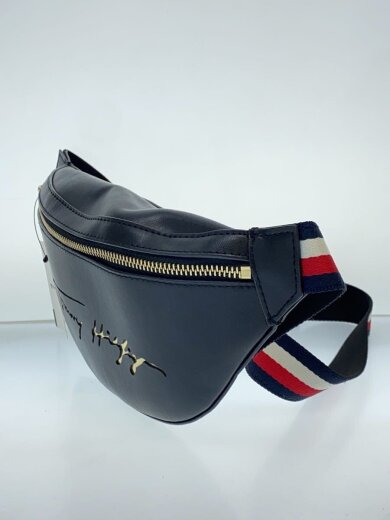 商品画像：ウエストバッグ/フェイクレザー/BLK 2