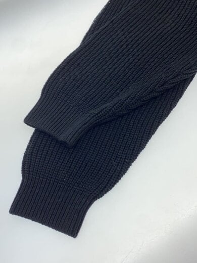 商品画像：ニット・セーター(厚手)/M/コットン/BLK/old english printed sweater 5