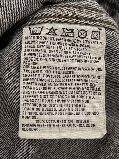 商品画像：Gジャン/XL/コットン/BLK/70503 02 5