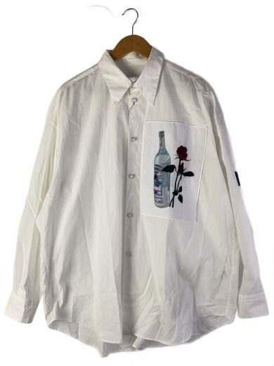 商品画像：長袖シャツ/2/コットン/WHT/H22ss-05// 1