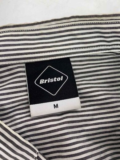 商品画像：BIG LOGO L/S BAGGY SHIRT/M/コットン/WHT/ストライプ/FCRB-250086 3