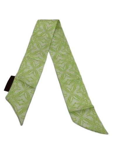 商品画像：バンドースカーフ/シルク/GRN/総柄/レディース 1
