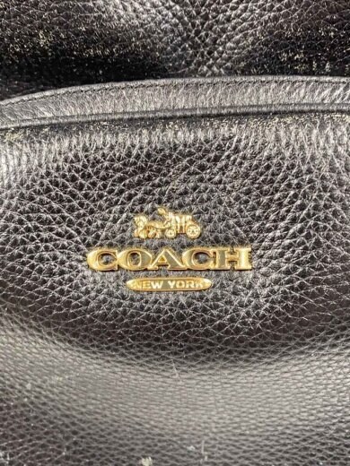 商品画像：全体的に擦れ有/ラージ・コートバックパック/レザー/BLK 5