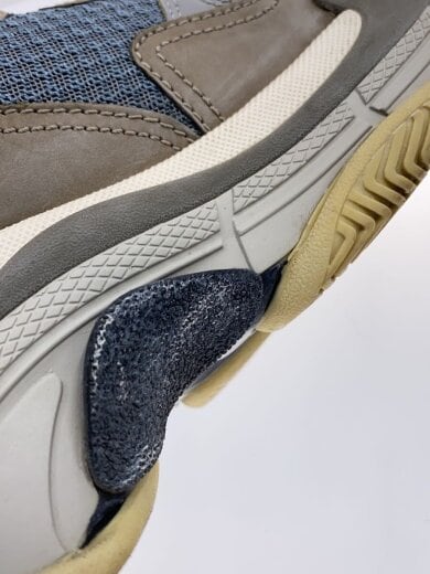 商品画像：TRIPLE S/トリプルS/ローカットスニーカー/28.5cm/GRY/536737 7