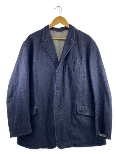 商品画像：NAVY DENIM JACKET/ネイビーデニムジャケット/テーラード/2/IDG/B01-01023// 1