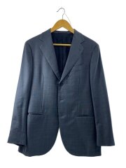 シャークスキン 3B スーツ セットアップ/48/ウール/GRY/無地/1123-161-5381