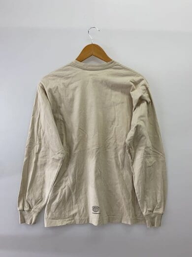 商品画像：ABOVE ALL OTERS TEE/長袖Tシャツ/XS/コットン/BEG/プリント 2