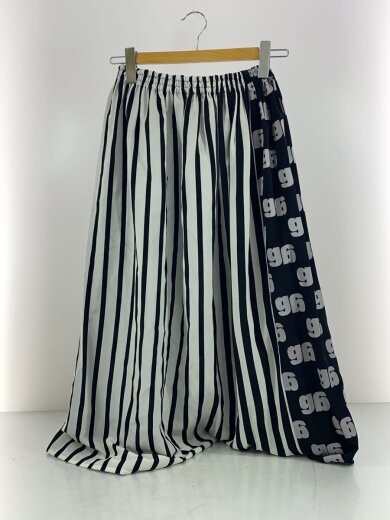 商品画像：クレイジーパターンロゴグラムスカート/M/レーヨン/GRY/GN-S52-487 2