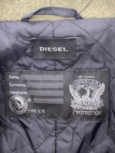 商品画像：袖MA-1切替ピーコート/メルトン/ジャケット/S/ウール/KHK 3