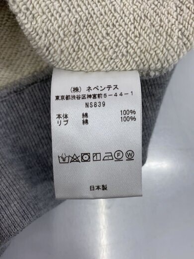 商品画像：Circle Horn/クルーネックスウェット/M/コットン/GRY/NS839 5