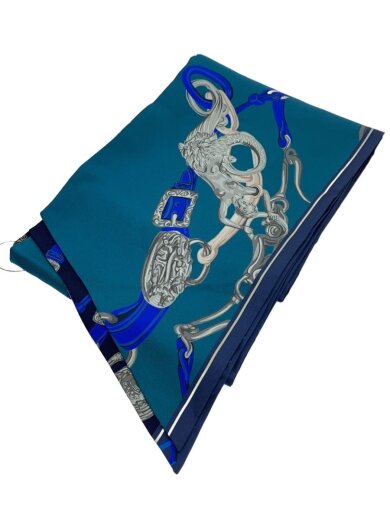 商品画像：マキシツイリー/Maxi Twilly/BRIDES de GALA/スカーフ/シルク/NVY/レディース 1