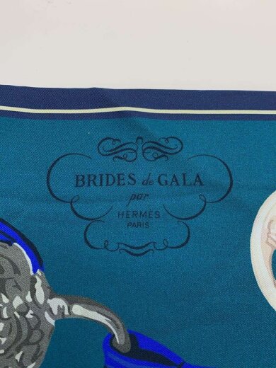 商品画像：マキシツイリー/Maxi Twilly/BRIDES de GALA/スカーフ/シルク/NVY/レディース 3