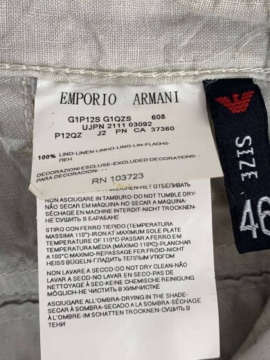 商品画像：5ポケットリネントセミワイドパンツ/46/リネン/BEG 6