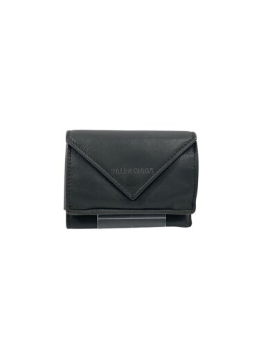 商品画像：使用感有り/PAPIER MINI WALLET/3つ折り財布/レザー/GRY/メンズ 1