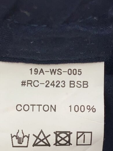 商品画像：コットンカツラギイージーパンツ/サイドポケット/4/コットンツイル/NVY/無地/RC-2423 5