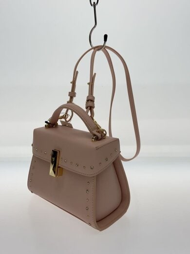 商品画像：リュタン ビジュースタッズポシェット/ショルダーバッグ/フェイクレザー/PNK/CWGB259502 2