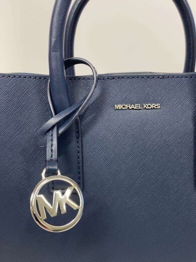 商品画像：RUTHIE サフィアーノ レザー サッチェル スモール バッグ/レザー/NVY/2WAY 5