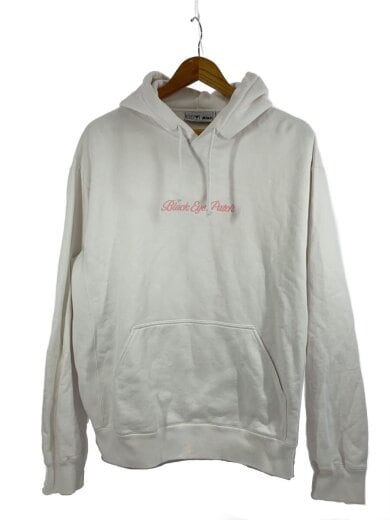 商品画像：筆記体刺繍ロゴ/パーカー/L/コットン/WHT/無地// 1