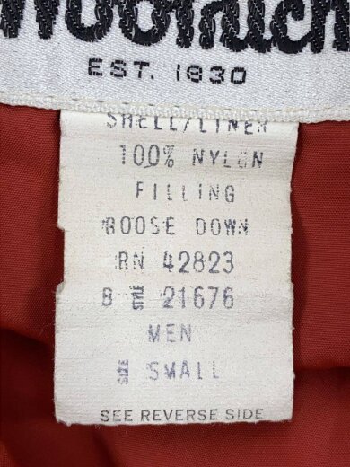 商品画像：ダウンベスト/S/ナイロン/BRW 4