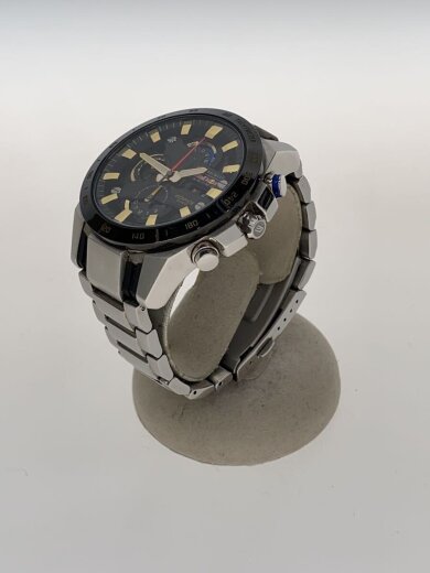 商品画像：クォーツ腕時計・EDIFICE/アナログ/ステンレス/BLK/SLV 2