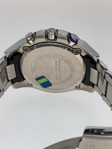 商品画像：クォーツ腕時計・EDIFICE/アナログ/ステンレス/BLK/SLV 3