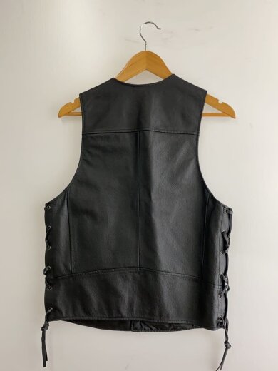 商品画像：TRADITION LEATHER VEST/ベスト/S/レザー/BLK/98007-11VM 2