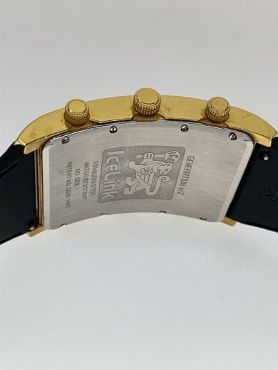 商品画像：ジェネレーション/4タイムゾーン/クォーツ腕時計/アナログ/ラバー/GLD/BLK/ｄ509 149s 3