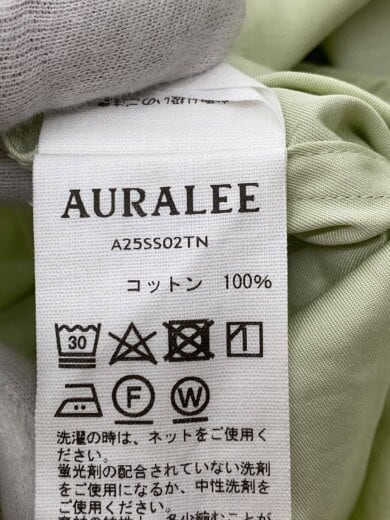 商品画像：WASHED FINX TWILL BIG SHIRT/長袖シャツ/5/コットン/GRN/A25SS02TN// 5